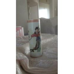 Zeer oud Chinees vaasje ? Er is een lampje van gemaakt ooit