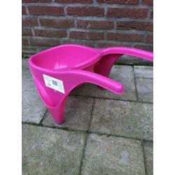 Speelgoed kruiwagen roze