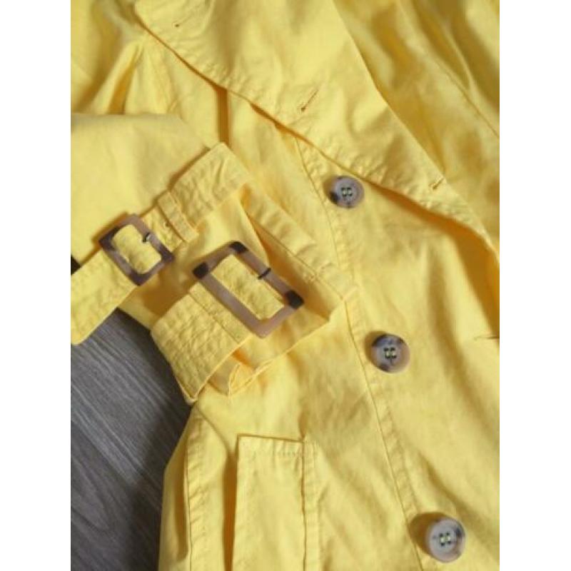 Benetton double breasted trenchcoat italian size 46 ZGAN