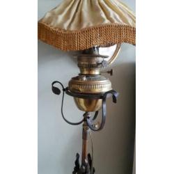 Grote antieke Victoriaanse lamp....