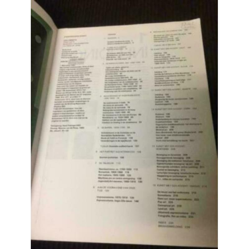 "Zienderogen Kunst" prachtig kunstboek studieboek HAVO/VWO