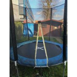 Trampoline met vangnet 305