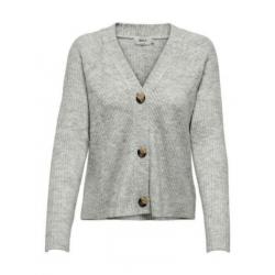 ONLY grijs vestje met knopen maat M. Nieuw!