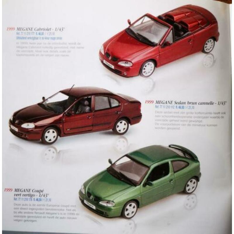 Miniaturen modelauto's RENAULT - Catalogus 2000