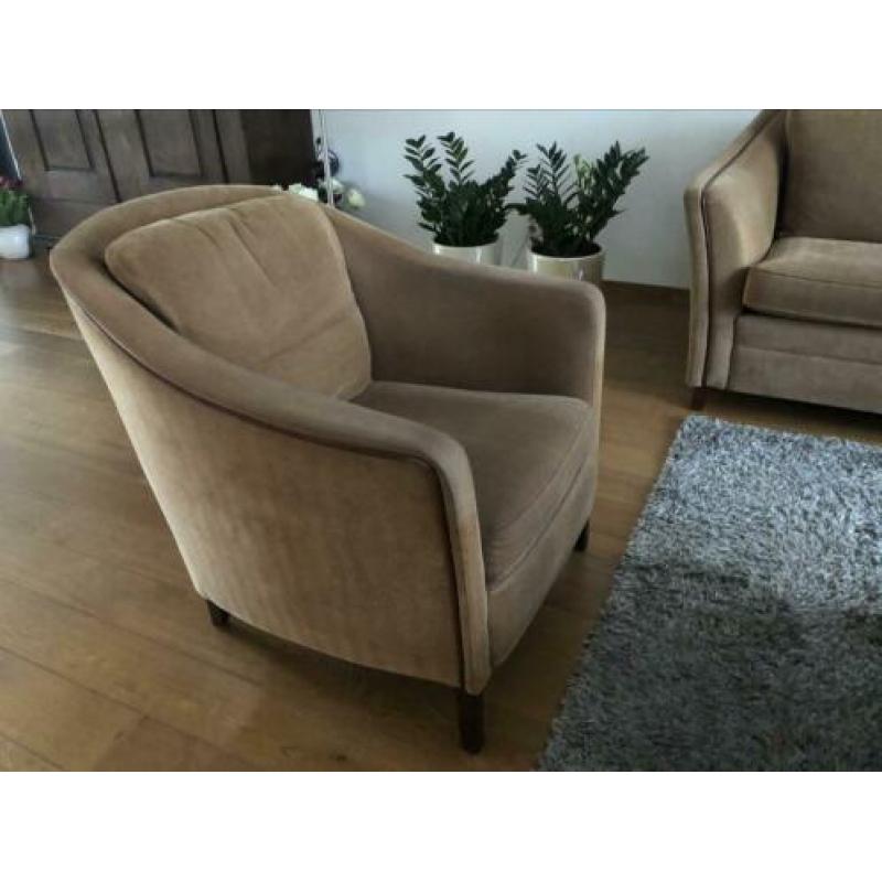 2,5 bankje met bijpassende fauteuil