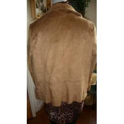 Suedine ibiza boho festival jasje maat 42 m l