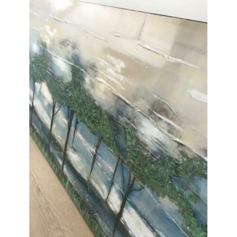Canvas schilderij | in nieuwstaat | 180x80 | landschap