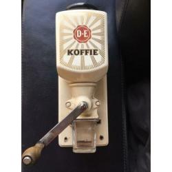 Oude koffiemolen van DE