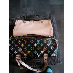 louis vuitton zwart multicolor