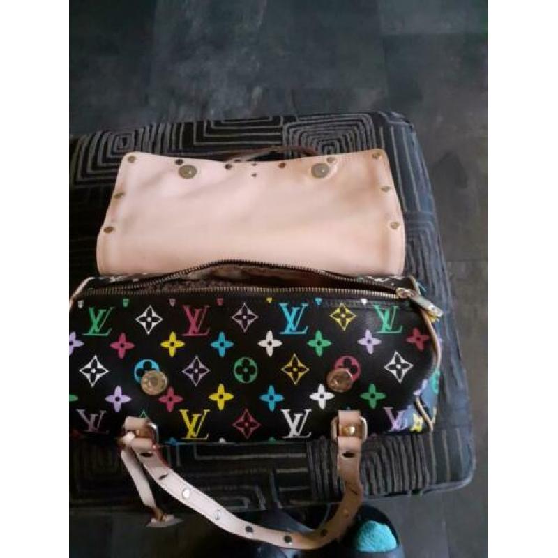 louis vuitton zwart multicolor