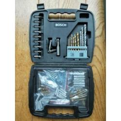 Accu boormachine van Bosch PSR 960 + bits/borenset.