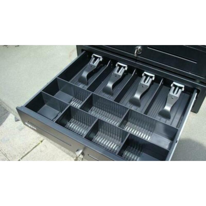 Kassalade open met sleutel en computer incl kabel RJ11/12