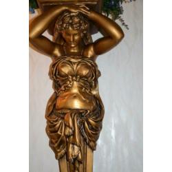 Mariabeeld Godin Vrouwenfiguur (goud gouden)