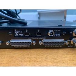 Lynx Aurora 16 met LT-TB (Thunderbolt) en Mogami D-sub