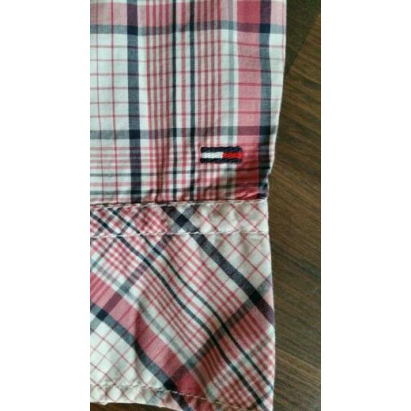 Hilfiger Denim overhemd geruit slim fit ALS NIEUW