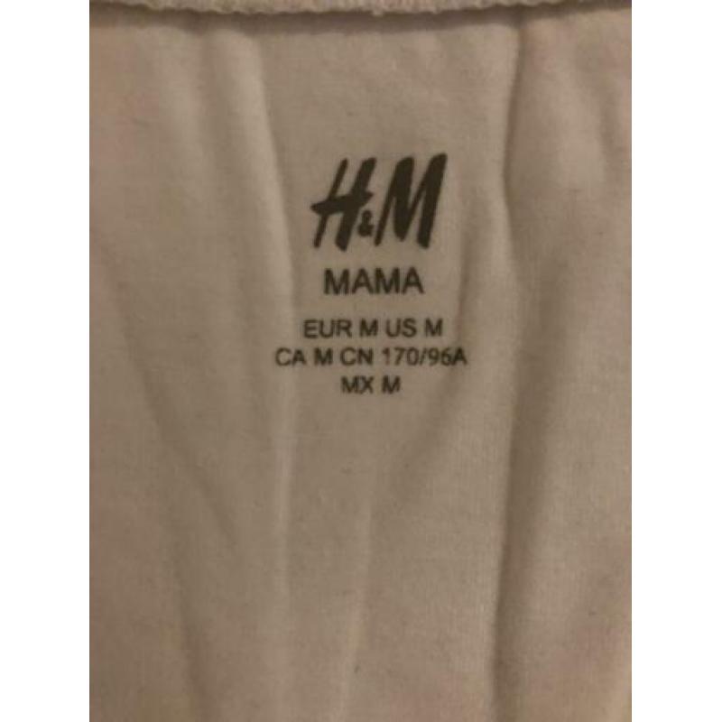 Zwangerschaps hemdje wit van de H&M mama maat M