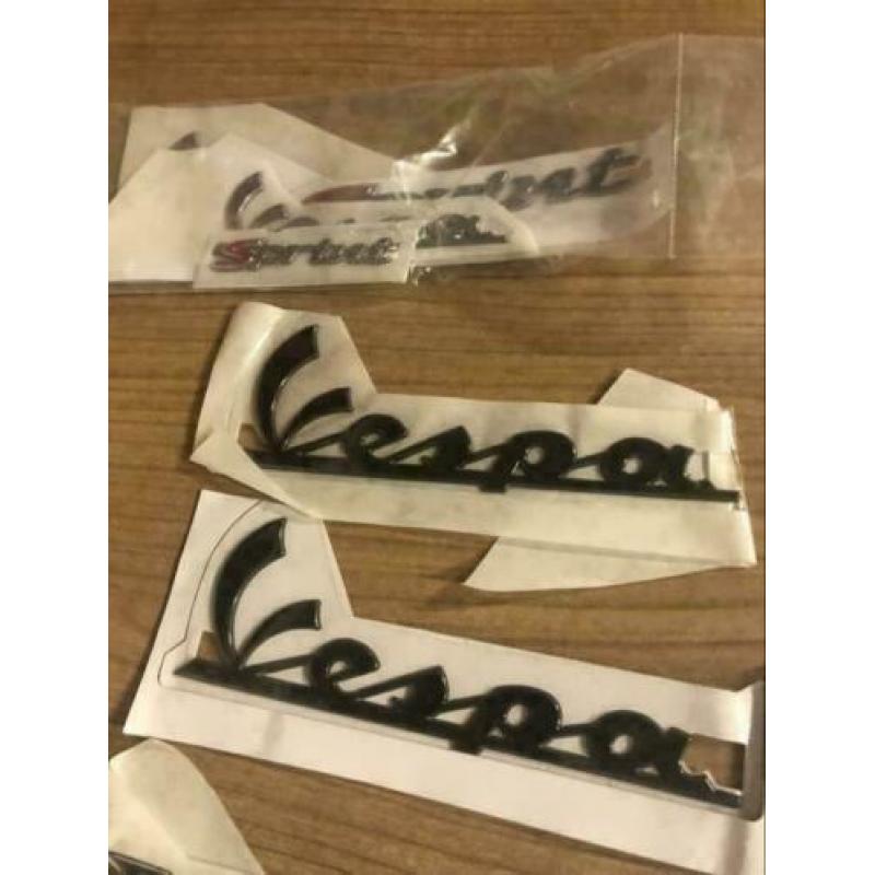 Piaggio Vespa S LX Sprint Primavera stickers ORIGINEEL