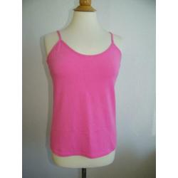 Dames Top Roze met Spaghettibandjes Maat L