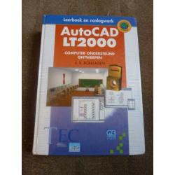 autoCAD LT2000 LT 2000 met gebrande autoCAD 2002 CD-ROM