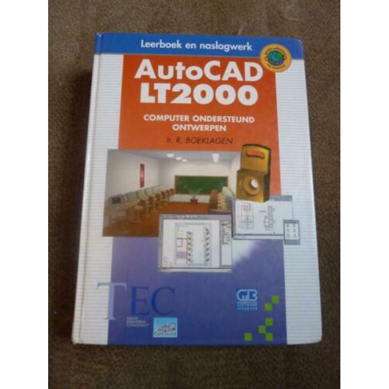 autoCAD LT2000 LT 2000 met gebrande autoCAD 2002 CD-ROM