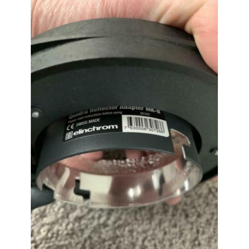 Elinchrom Quadra Reflector Adapter Mk-II