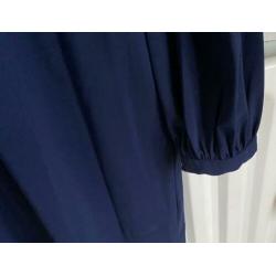 Mooi jurkje marine blauw LaDress, mt L