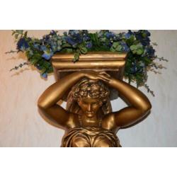 Mariabeeld Godin Vrouwenfiguur (goud gouden)