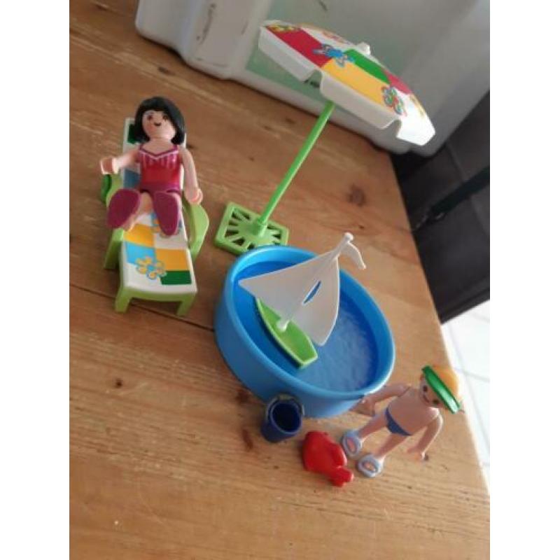 Playmobil zwembadje 4864 en 4860