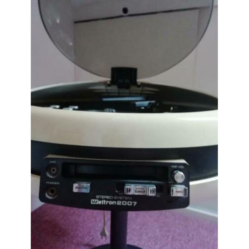 Werkende unieke retro vinyl draaitafel/pick up uit 1975