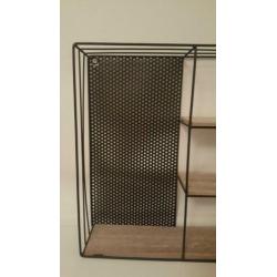 Accessoire Hout/metaal voor bureau