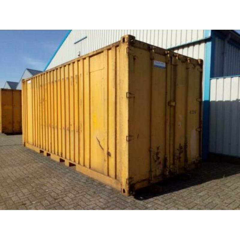 Afzetcontainer zeecontainer container 20 ft