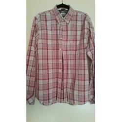 Hilfiger Denim overhemd geruit slim fit ALS NIEUW