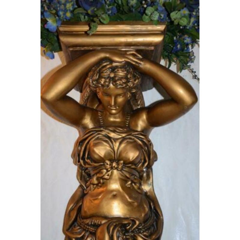 Mariabeeld Godin Vrouwenfiguur (goud gouden)
