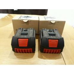 Bosch 18V 6ah accu's orgineel