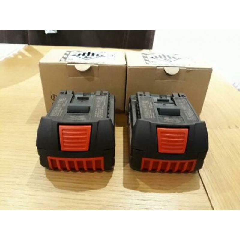 Bosch 18V 6ah accu's orgineel