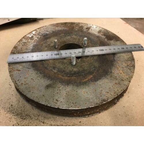 Slootsmid grote schijven 265mm en kouters