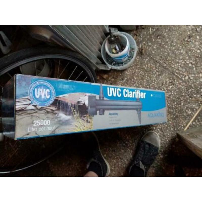Uvc filter compleet 25.000 liter per uur