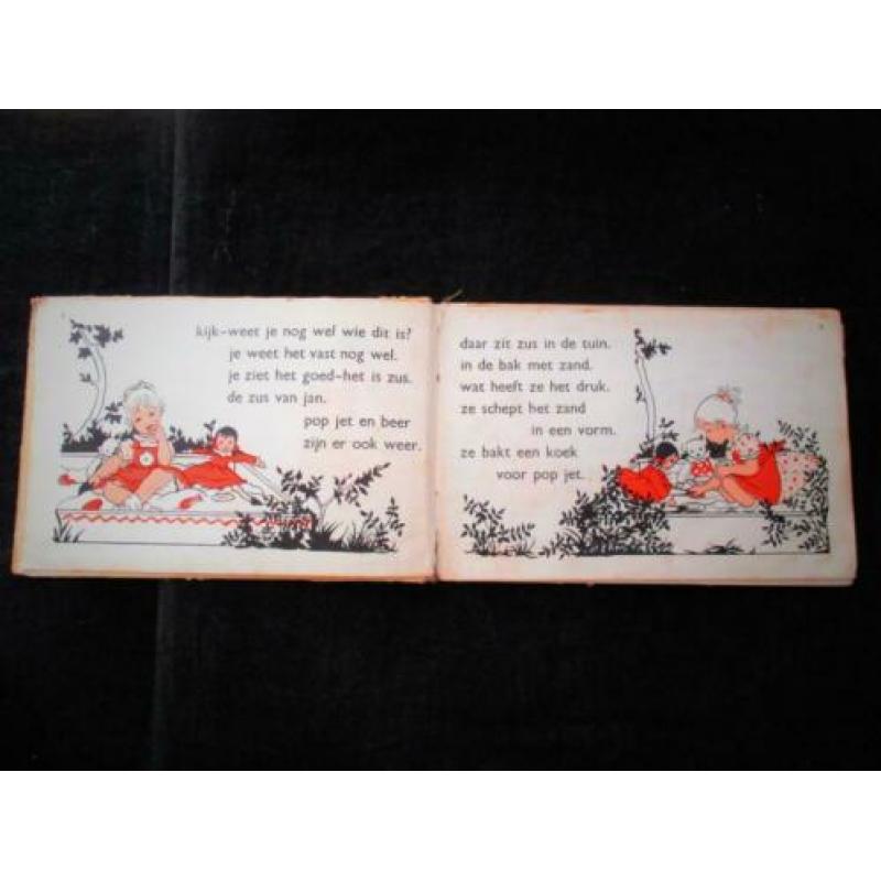 Oud Schoolboek~Meer van Zus en Jan~Rie Cramer~Jrn 50 Hardcov