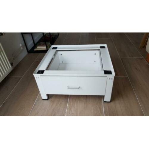 Verhoger voor Wasmachine met Lade Wit