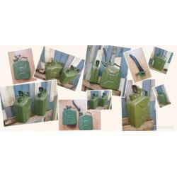Jerrycan(S) metaal 5 liter is geschikt voor: Brandstoffen