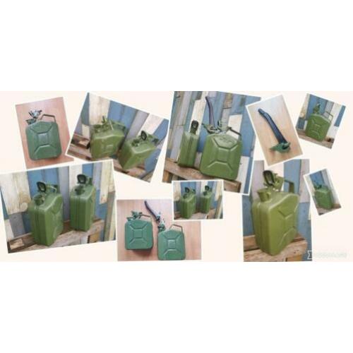 Jerrycan(S) metaal 5 liter is geschikt voor: Brandstoffen