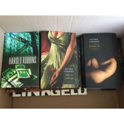 Doos diverse thrillers spannende boeken