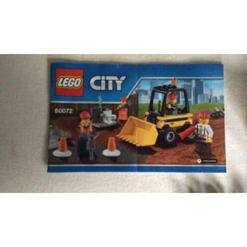 Lego city 60072 slopers crew met bb en 4 minifiguren.
