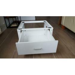 Verhoger voor Wasmachine met Lade Wit