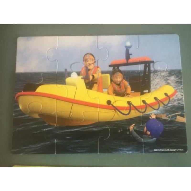 3 Puzzels brandweerman Sam