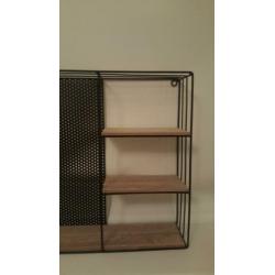 Accessoire Hout/metaal voor bureau