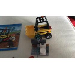 Lego city 60072 slopers crew met bb en 4 minifiguren.