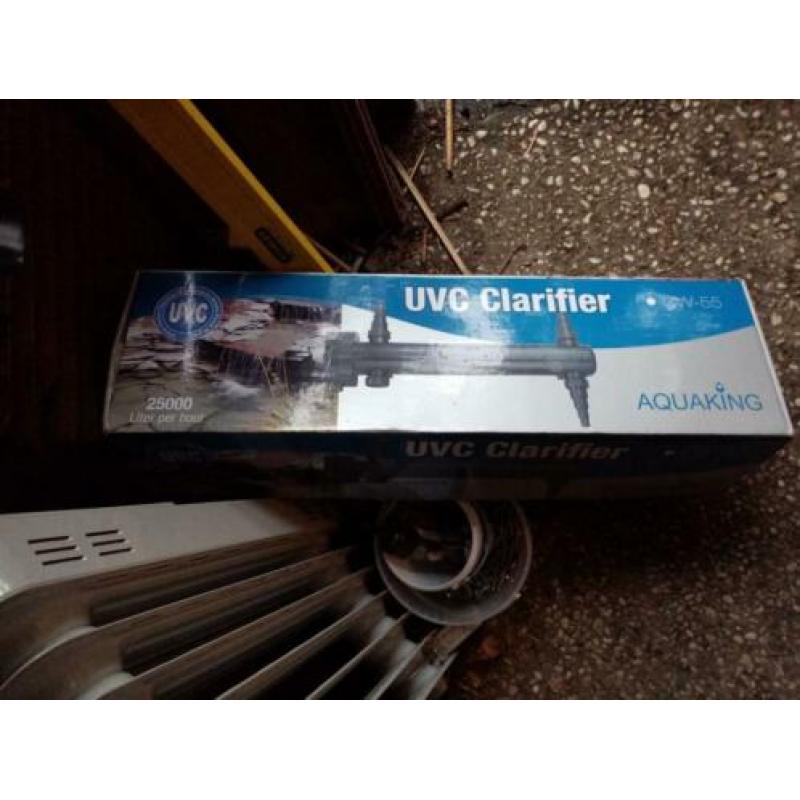 Uvc filter compleet 25.000 liter per uur
