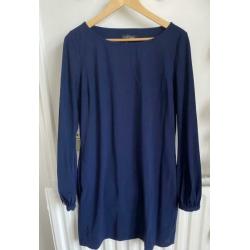 Mooi jurkje marine blauw LaDress, mt L