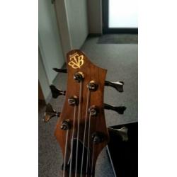 6 string Ibanez BTB bass walnut